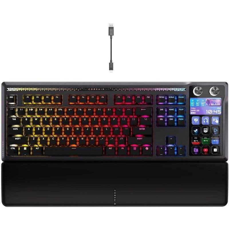 Teclado Corsair GALLEÓN 100 SD magnético con Stream Deck integrado y RGB
