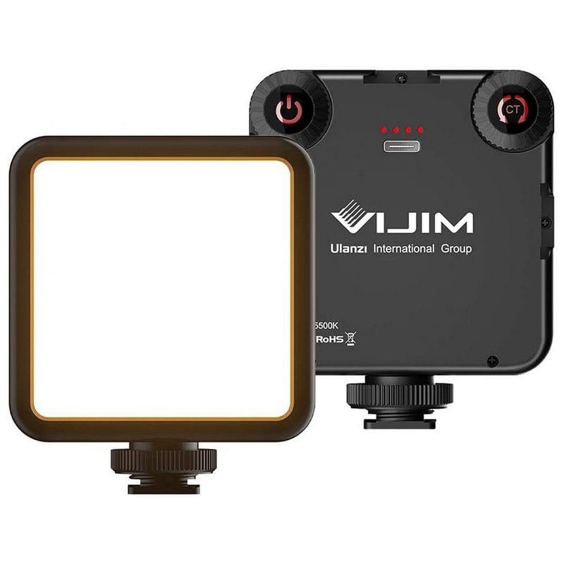 Ulanzi VIJIM VL81 Mini Foco LED Bicolor para Smartphone y Cámara 3200K-5500K con Batería 3000mAh