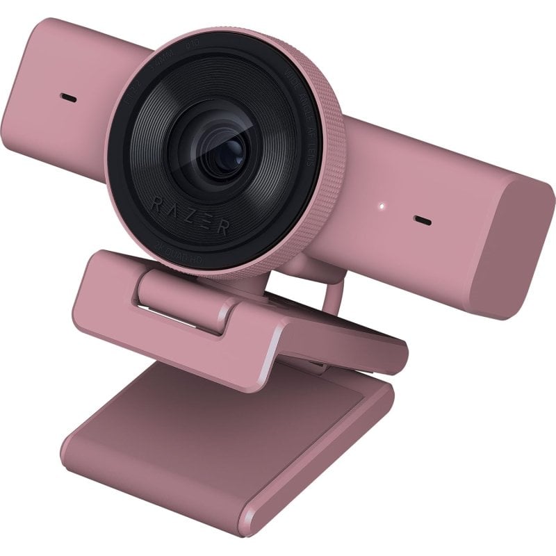 Cámara web Razer Kiyo V2 X Quad HD 60 FPS color rosa