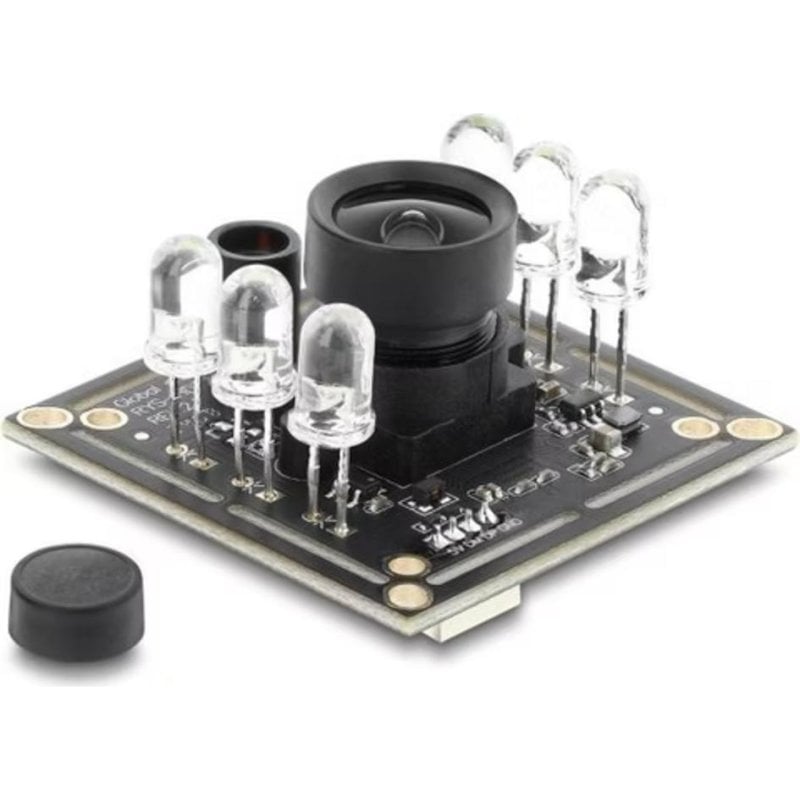Webcam Delock 96410 Full HD USB con micrófono integrado