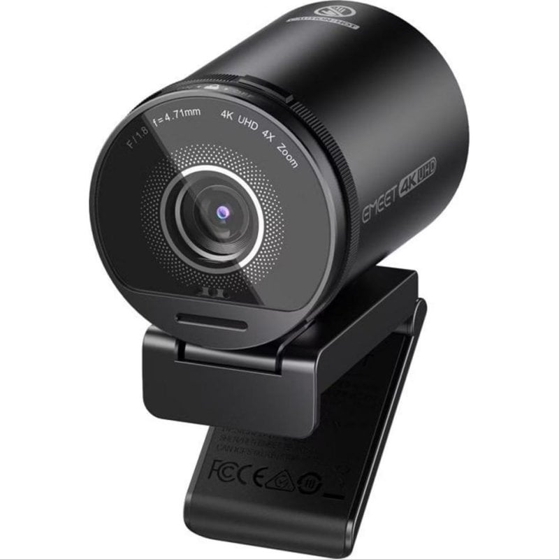 EMeet SmartCam S800 Webcam 4K UHD 60 FPS autofocus noire