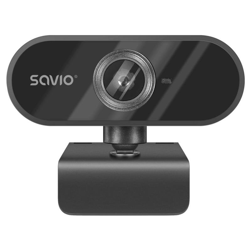 Savio CAK-04 HD 720p USB webcam with microphone and adjustable clip