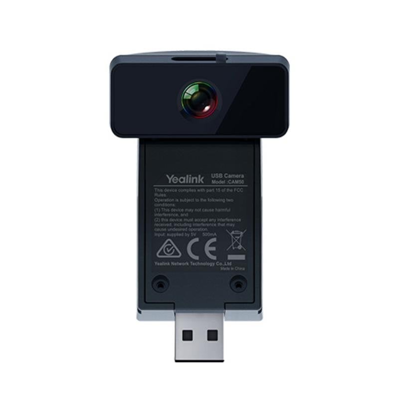 Cámara de videoconferencia Yealink CAM50 2 MP HD 720p USB Negro