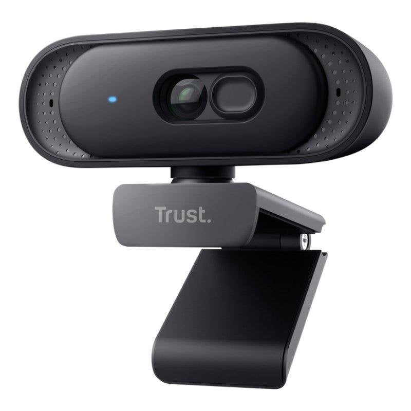 Webcam Trust Tomar 2K QHD preta
