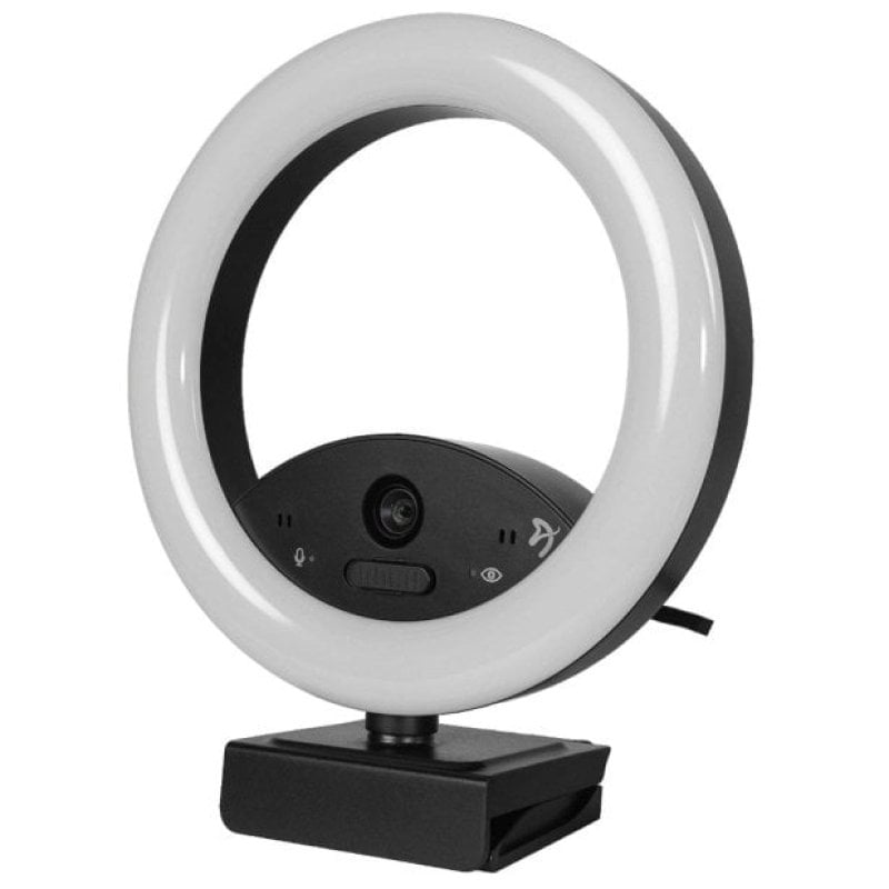 Arozzi Occhio True Privacy Ring Light Webcam avec éclairage LED