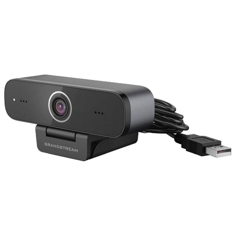 Grandstream GUV3100 Full HD 1080p 30fps USB Webcam, Black