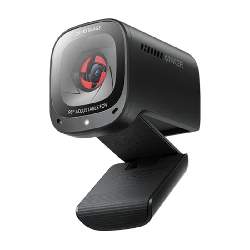 Webcam Anker A3369011 2K 2560x1440 USB nera con doppio microfono
